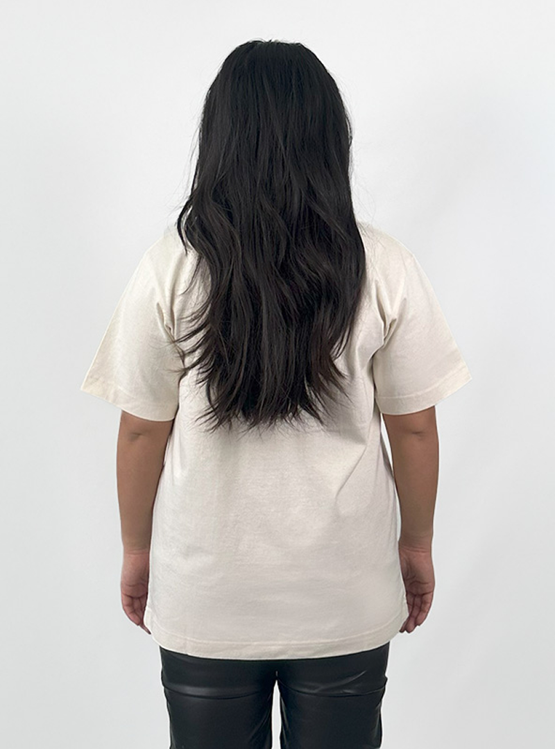 T-SHIRT OVERSIZE NATUREL
