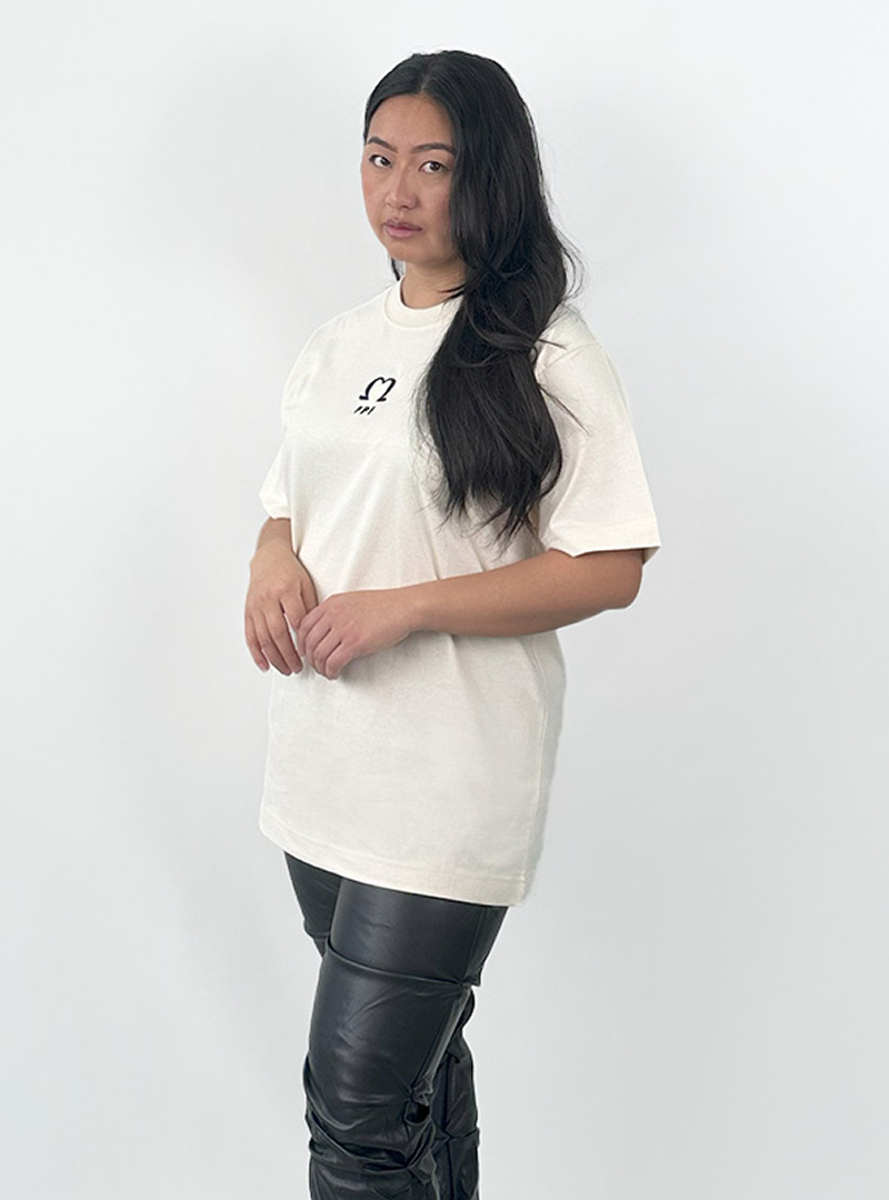 T-SHIRT OVERSIZE NATUREL