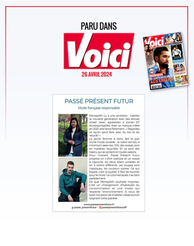 Découvrez PASSE PRESENT FUTUR chez Voici !