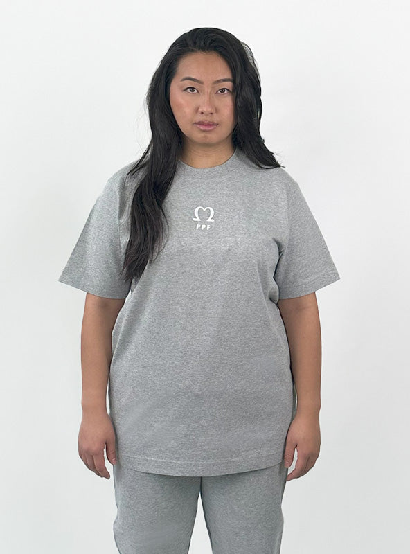 T-SHIRT OVERSIZE GRIS
